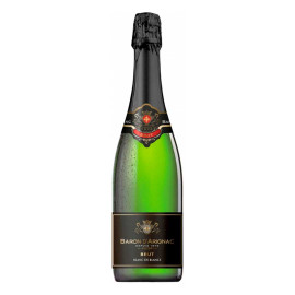 Вино игристое Baron dArignac Brut Blanc de Blancs белое брют 0,75л 11%