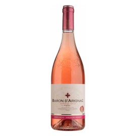 Вино Baron dArignac розовое полусладкое 0,75л 10,5%