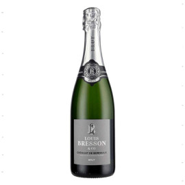 Вино ігристе LouisBresson &Co Crémant de Bordeaux Brut біле брют 0,75 л 11,5%