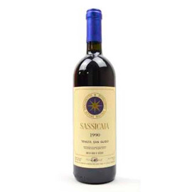 Вино красное сухое Sassicaia 1990 Tenuta San Guido 1,5л 12,5%