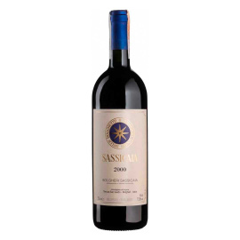 Вино красное сухое Sassicaia 2000 Tenuta San Guido 1,5л 13,5%