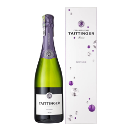 Шампанское белое сухое Taittinger Nocturne Sec в подарочной коробке 0,75л 12,5%