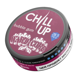 Никотиновые подушечки Chill UP HARDCORE Bubble Gum 28,5 мг/г 21 шт 28,5 мг/г %