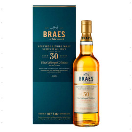 Виски Braes of Glenlivet 30 лет выдержки в подарочной упаковке 0,7л 50,9%
