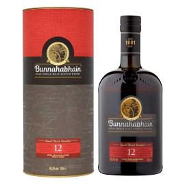 Виски Bunnahabhain 12 y.o. в тубусе 0,7л 46,3%
