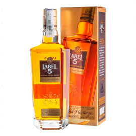 Виски Label 5 Gold Heritage Blended Scotch Whisky в подарочной упаковке 0,7л 40%