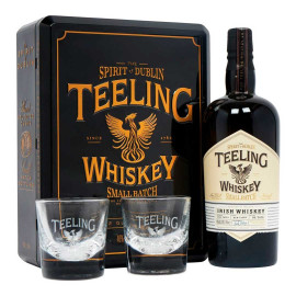Віскі Teeling Small Batch Irish Whiske 0,7л 46% + 2 келихи