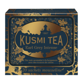 Чай черный Эрл Грей Интенсив 2 органический, Kusmi Tea, 20х2г