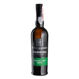 Вино Special Dry Henriques & Henriques Madeira біле сухе 0,5 л 19%