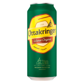 Пиво полутемное фильтрованное пастеризованное Оттакрингер Виена Лагер 500мл 5,4%