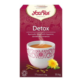 Чай травяной со специями Детокс органический, Yogi Tea, 30,6г