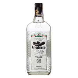 Текила Silver Sombrero 0,7л 38%