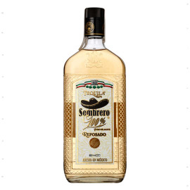 Текила Sombrero Reposado Puro de Agave 1л 38%