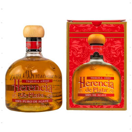 Текила Herencia de Plata Anejo Agave 0,7л 38%