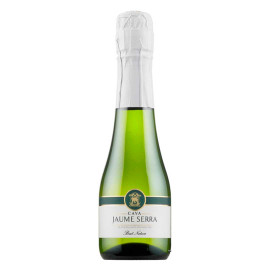 Вино игристое Cava Jaume Serra Brut Nature белое брют 0,2л 11,5%