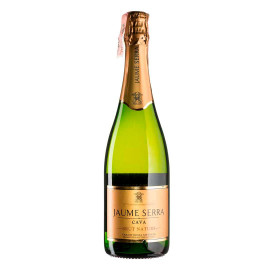 Вино игристое Cava Jaume Brut Nature белое брют 0,75л 11,5%