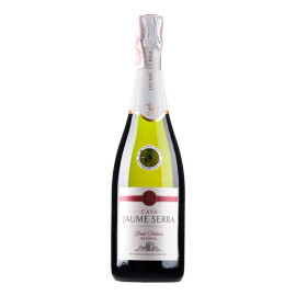 Вино игристое Cava Jaume Serra Brut Nature Reserva белое брют 0,75л 11,5%