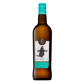 Херес Sandeman Fino Sherry белое сухое 0,75л 15%