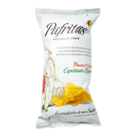 Чипсы картофельные с перцем Эспелет Pafritas 140 г