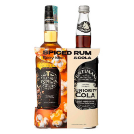 Набор ром Especia Spiced Rum, Tanduay и напиток Curiosity Cola, Fentimans 700мл