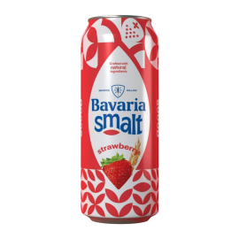 Пиво Bavaria Smalt Strawberry безалкогольное светлое фильтрованное 0,5л 0%