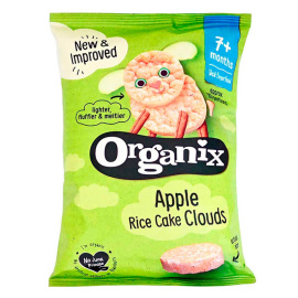 Печенье рисовое Яблоко органическое (с 7 месяцев) Organix 40г