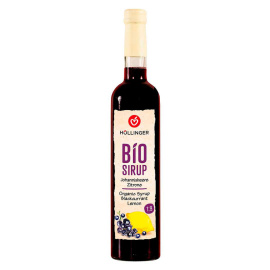 Сироп из черной смородины и лимона органический Hollinger 500мл