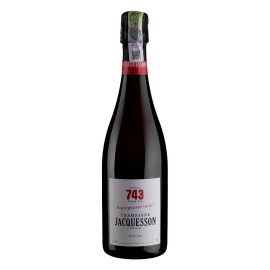 Шампанское Jacquesson Cuvée №743 Dégorgement Tardif Extra Brut белое экстра-брют 0,75л 12,5%