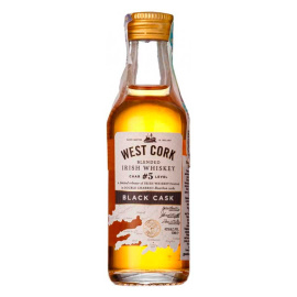 Виски бленд West Cork Black Cask 50мл 40%