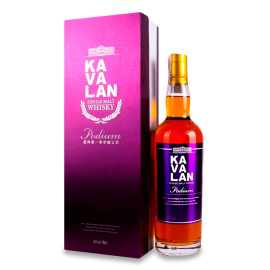 Виски односолодовый премиальный Kavalan Podium подарочная коробка 0,7л 46%