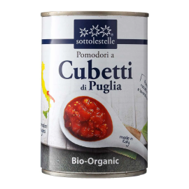 Томаты консервированные резаные органические Sottolestelle 400 г