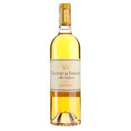 Вино Chateau de Fargues 2007 белое сладкое 0,75л 14%