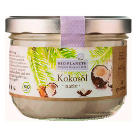 Масло кокосовое неочищенное органическое Bio Planete 400мл
