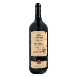 Вино "Изабелла Молдавская" Магнум Casa Veche красное полусладкое Алианца Вин 1,5л 11%