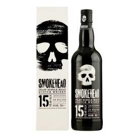 Виски односолодовый выдержанный Smokehead 15yo 0,7л 43%