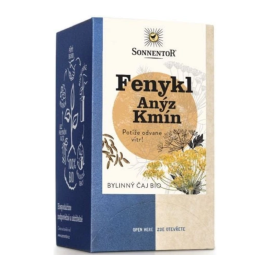 Чай травяной Фенхель, Анис и Тмин органический, Sonnentor, 30,6г