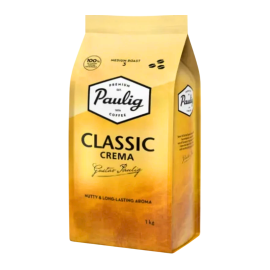 Кофе в зернах Paulig Classic Crema 1кг Финляндия Арабика 100%