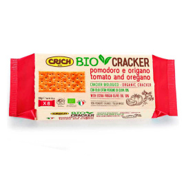 Крекеры с томатами и орегано органические Crich 250 г