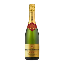 Вино игристое белое полусухое Francois Montand Demi-Sec 0,75л 11,5%