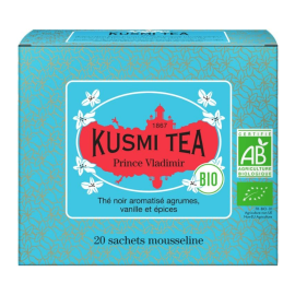 Чай черный Князь Владимир органический, Kusmi Tea, 20х2г