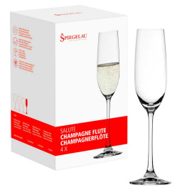 Набор бокалов для шампанского Salute Spiegelau х 4шт 210мл