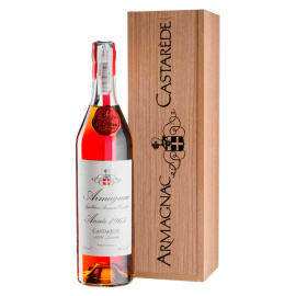 Арманьяк Castarede 1965 деревянная коробка 0,7л 40%