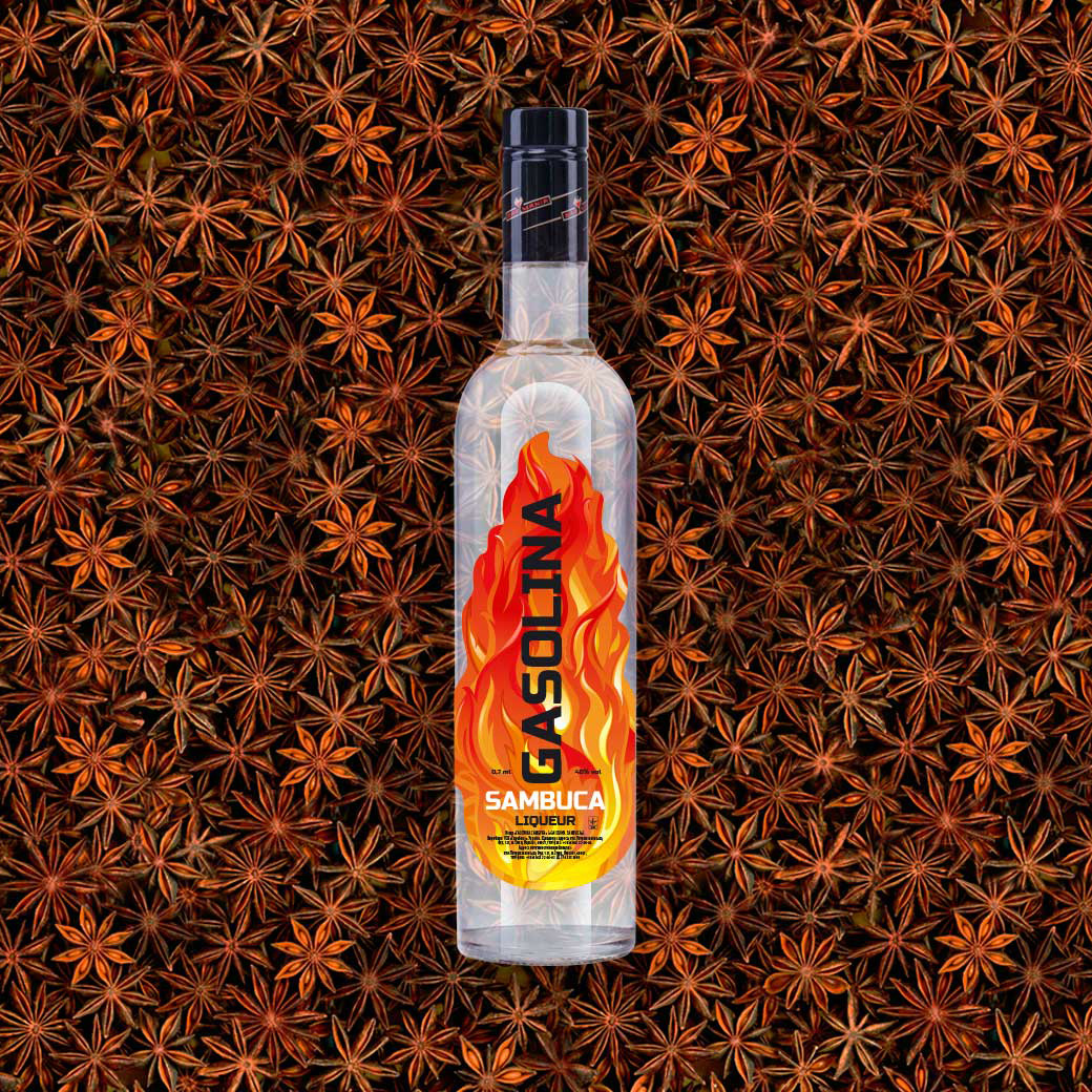 Ликер Самбука BarMania Gasolina 0,7л 40% купить
