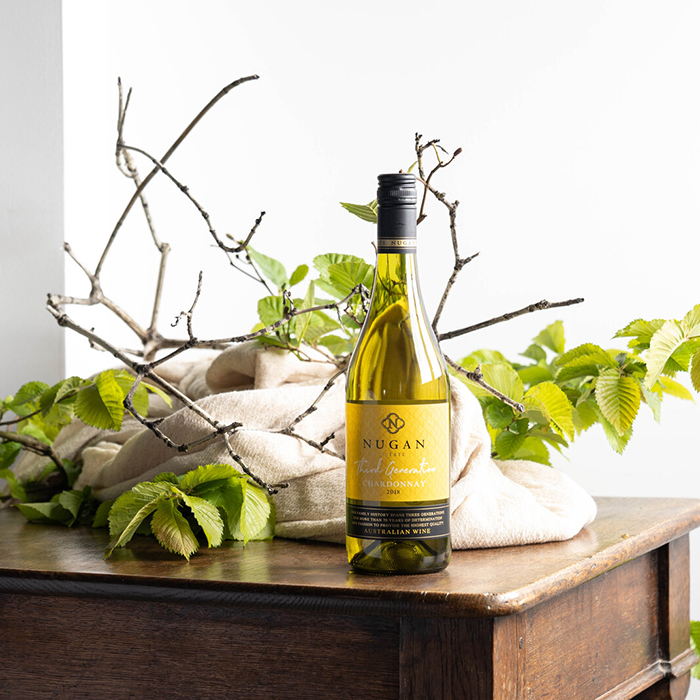 Вино Nugan Estate Chardonnay Third Generation сухое белое 0,75л 13% купить