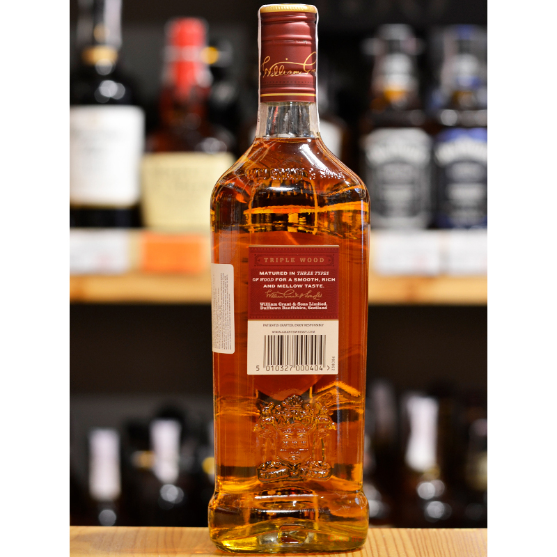 Виски бленд Grant's Triple wood 0,5л 40% купить