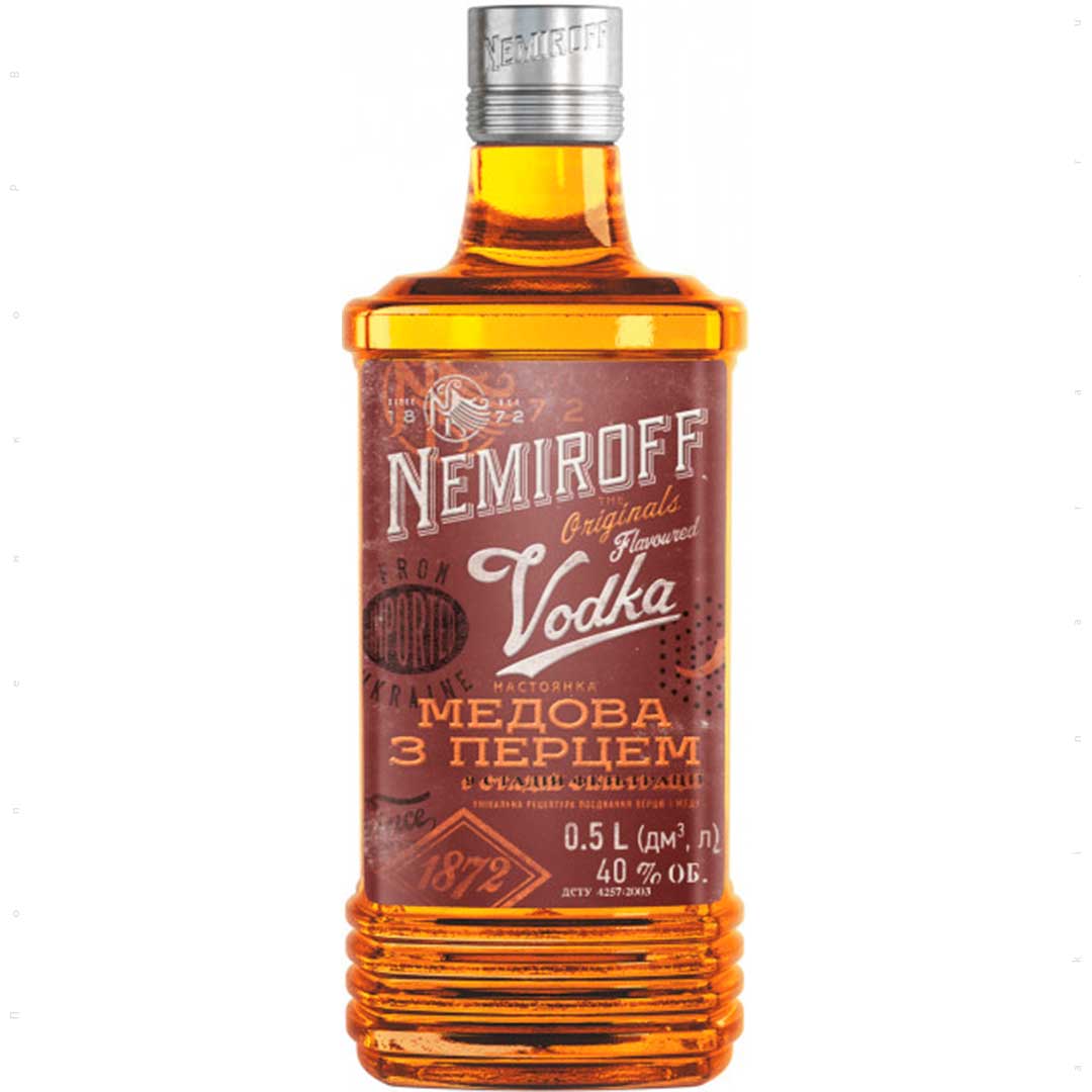Настойка Nemiroff Медовая с перцем штоф 0,5л 40%