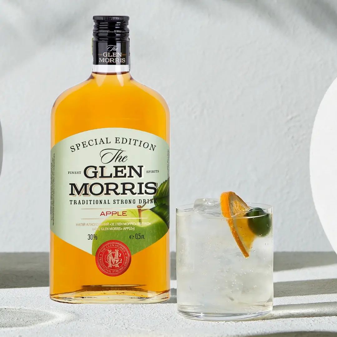 Напиток алкогольный The Glen Morris Apple 0,5л 30% в Украине