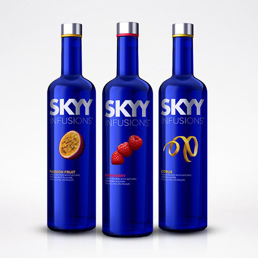 Водка SKYY Infusions Малина 0,75л 35% купить