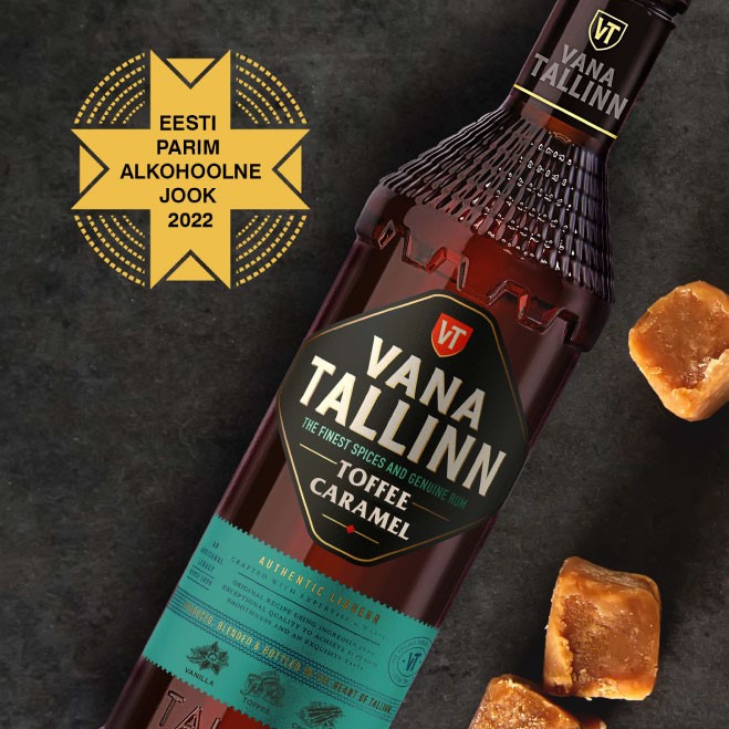 Ликер Старый Таллинн Vana Tallinn Toffee Caramel 0,5л 35% купить