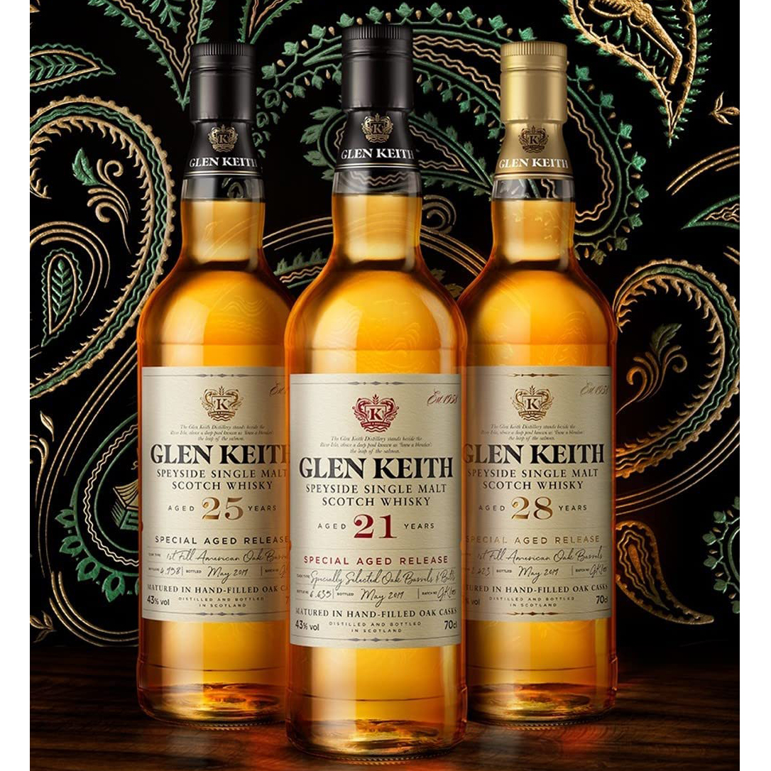 Виски The Glen Keith 21 год выдержки 0,7 л 43% в коробке в Украине